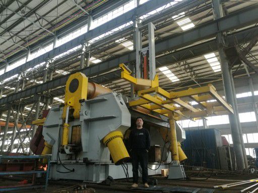 金華80*3000數(shù)控四輥卷板機